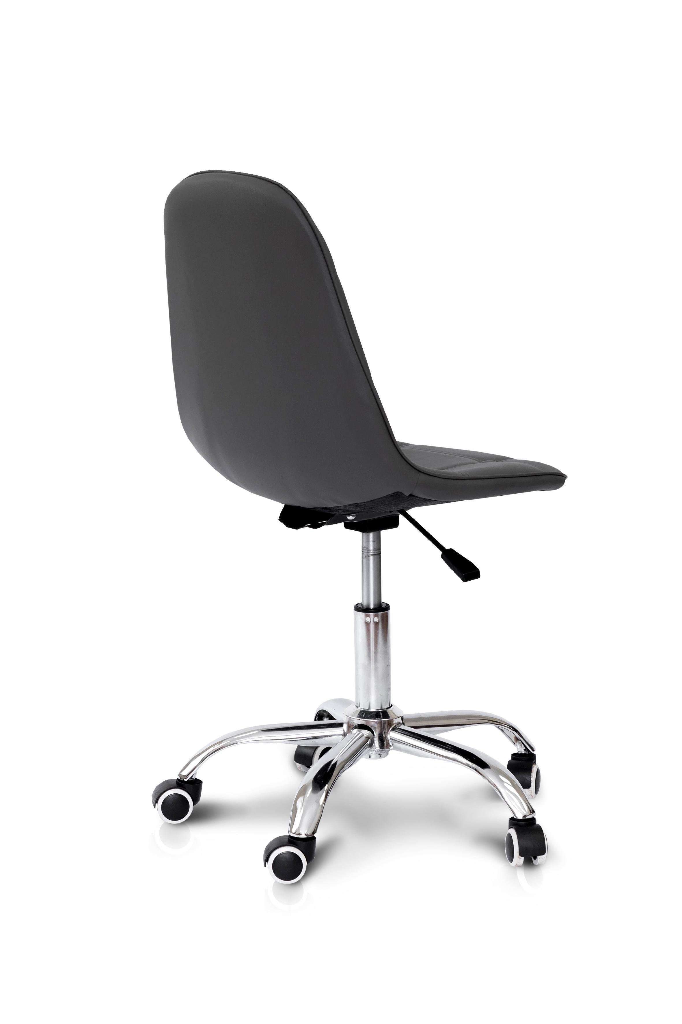 Офисное кресло Мікс Меблі Марсель кожзам 500x840x460 мм Серый (GAА0054238) - фото 3 Офисное кресло Мікс Меблі Марсель кожзам 500x840x460 мм Серый (GAА0054238) - фото 3