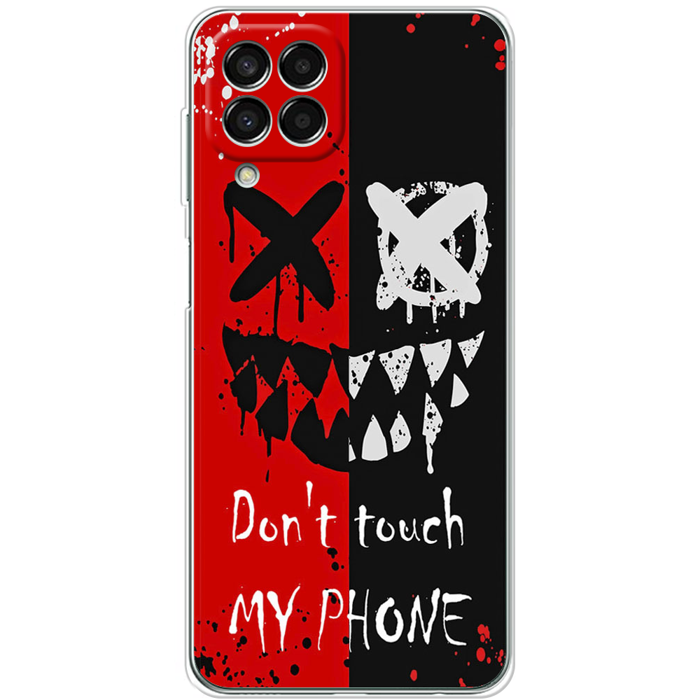 Чехол BoxFace Samsung Galaxy M33 5G (M336) Bad Smile Прозрачный силикон (44472-up2468-44472)