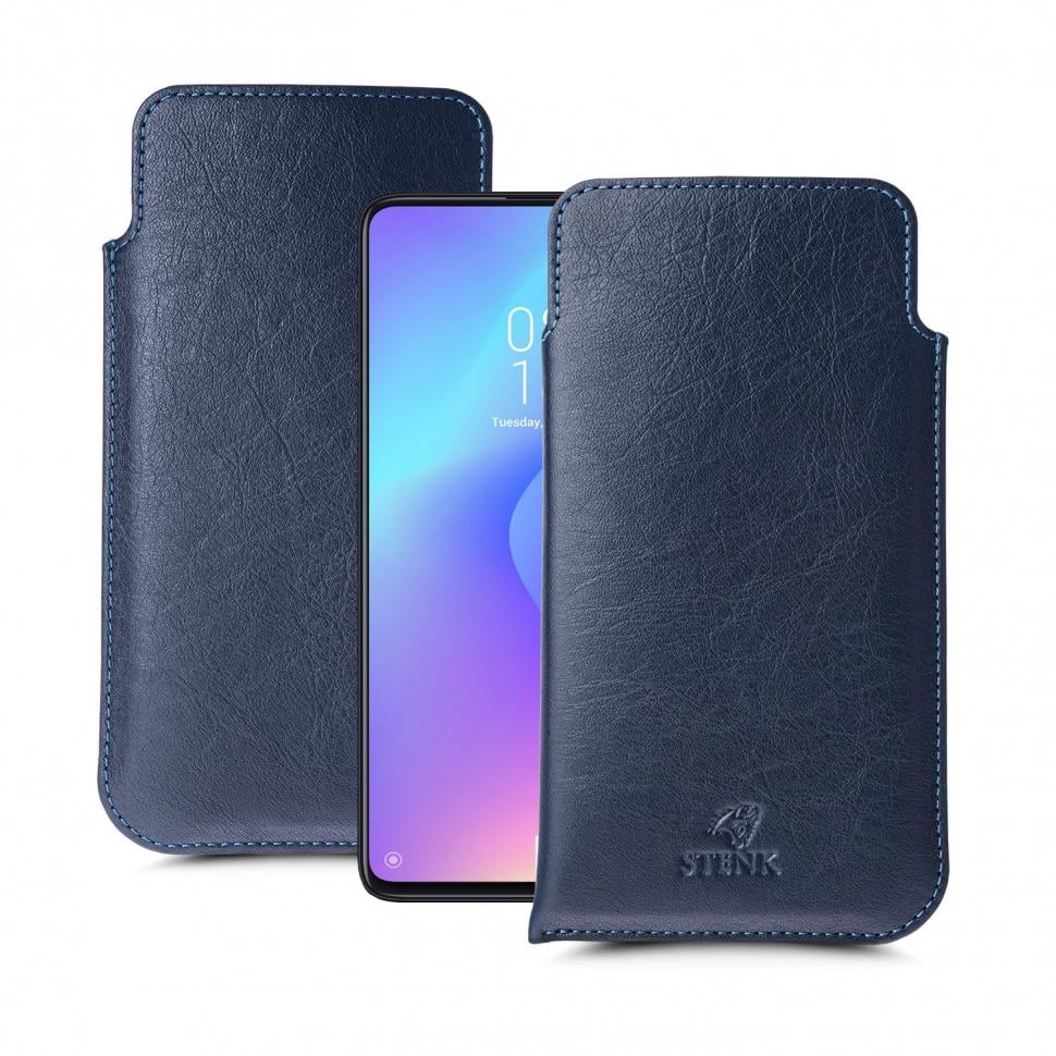 Футляр Stenk Elegance для Xiaomi Mi 9T Pro Синий (64564)