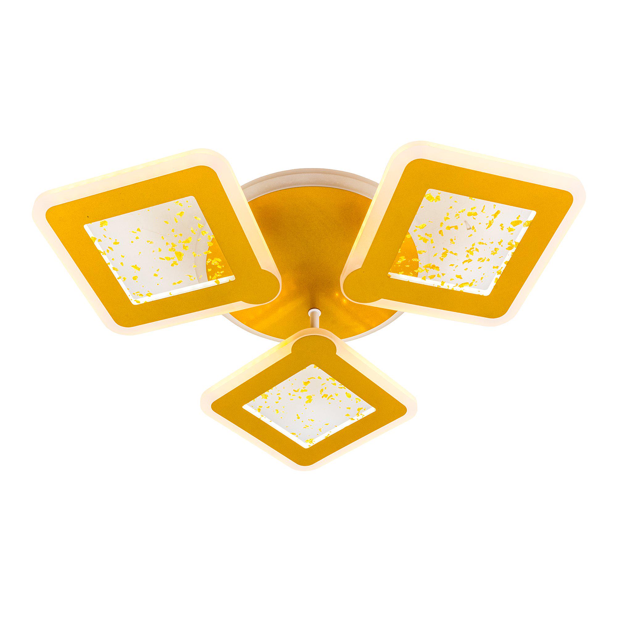 Люстра светодиодная с пультом Valeso V K39977-3+1 GD (000036412) - фото 2 Люстра светодиодная с пультом Valeso V K39977-3+1 GD (000036412) - фото 2