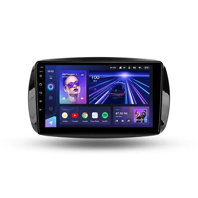 Автомагнитола штатная Teyes CC3 6/128 GB 4G/WiFi для Smart Fortwo 3 9" (AR-53637)