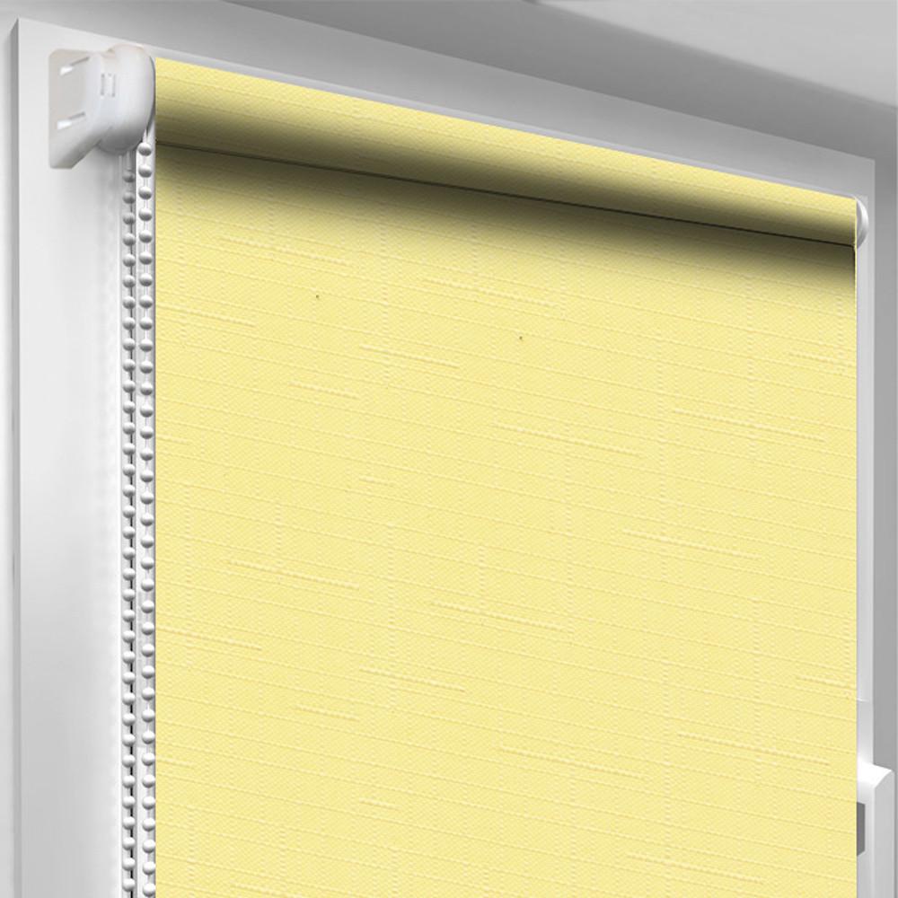 Рулонна штора DECO SHARM Льон 2057 625х1700 мм Жовтий (1212881)