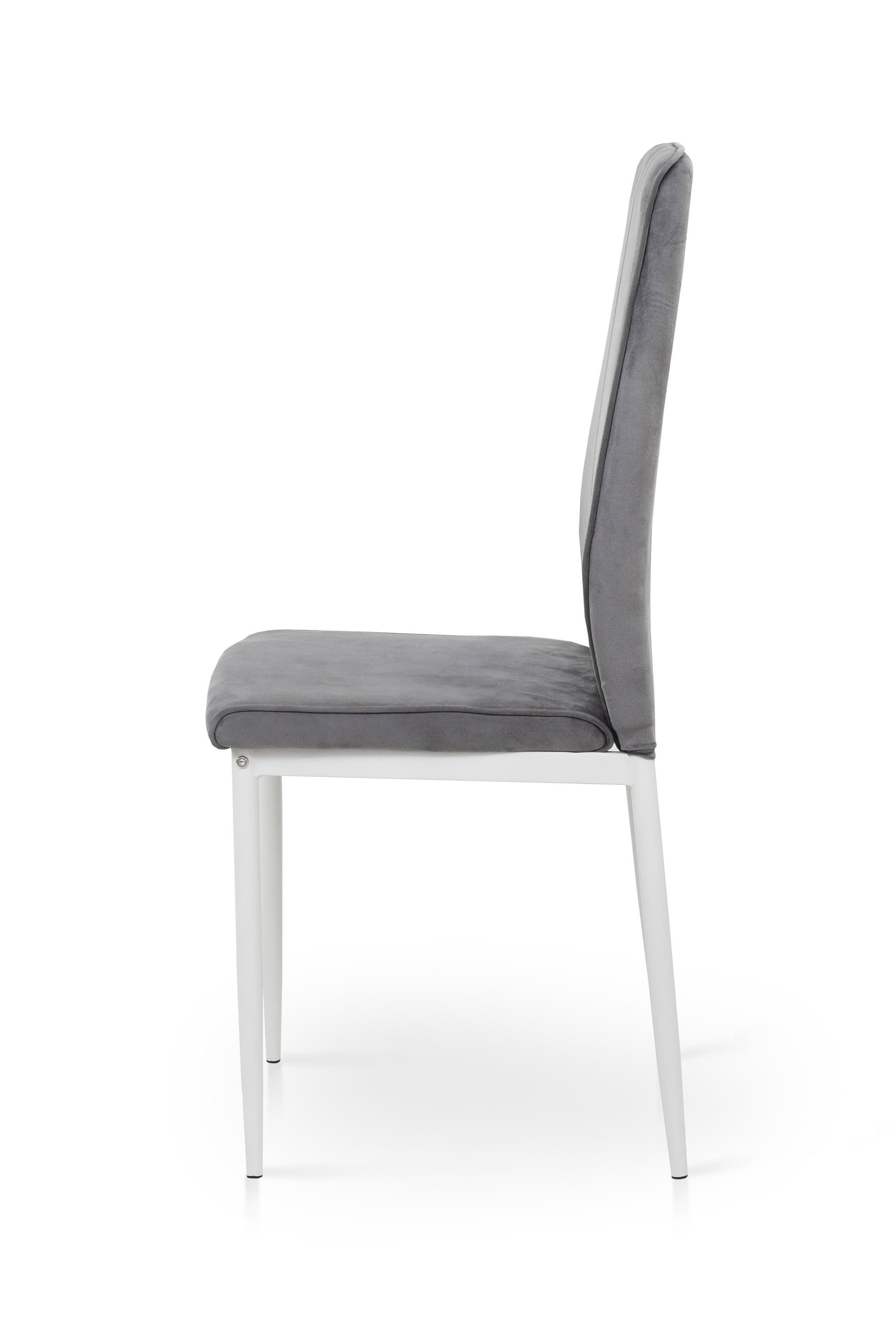 Стул для кухни и гостиной ГРЕЙС Рич 410х970х400 мм Белый/Серый (GAА0058024) - фото 8 Стул для кухни и гостиной ГРЕЙС Рич 410х970х400 мм Белый/Серый (GAА0058024) - фото 8