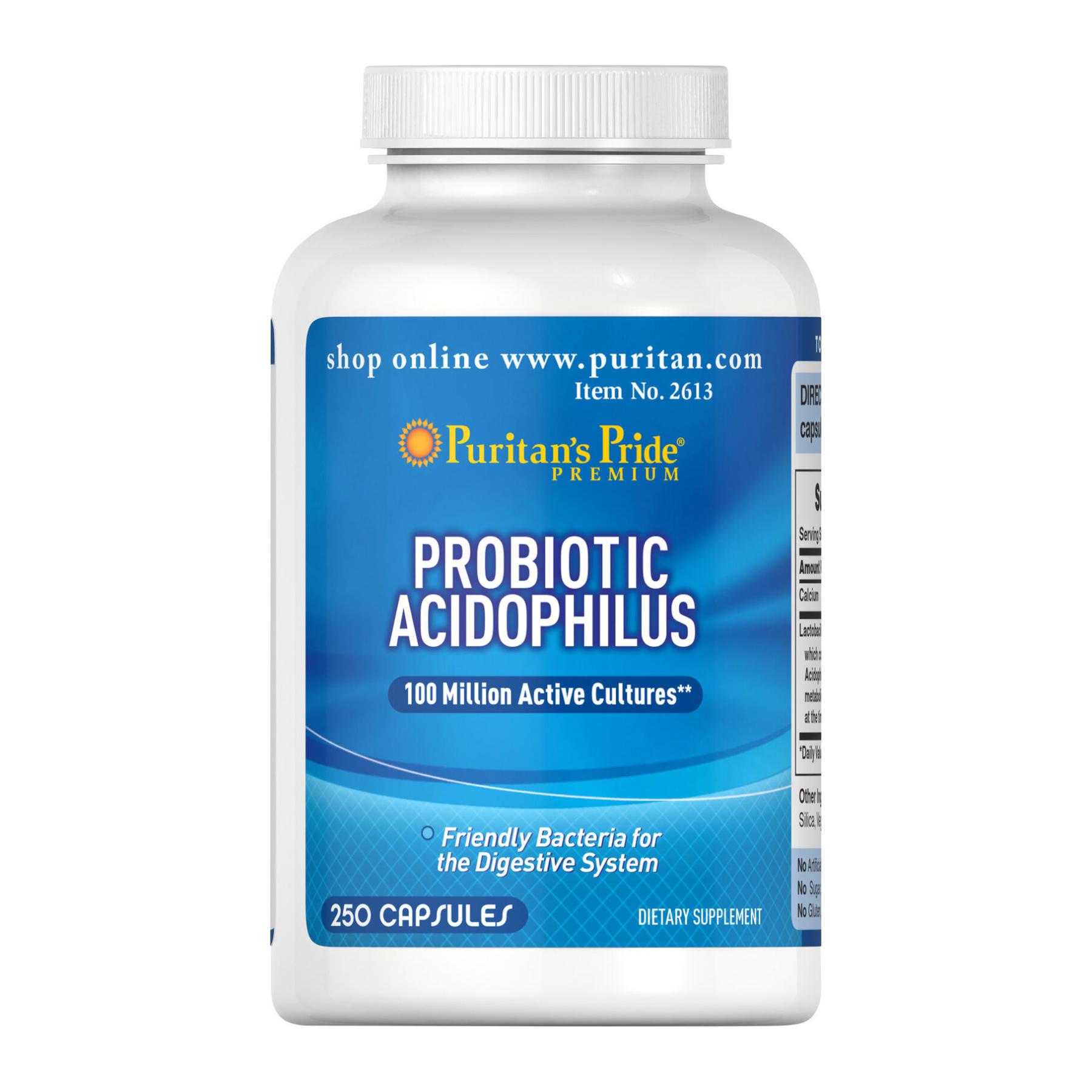 Натуральна добавка Probiotic Acidophilus 250 caps (100-83-5962816-20)