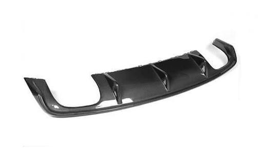 Диффузор заднего бампера DDCarbon V2 для S-Line SD 2012-2016 DDCarbon для Audi A3 2012-2020 гг. натуральный карбон (133003)
