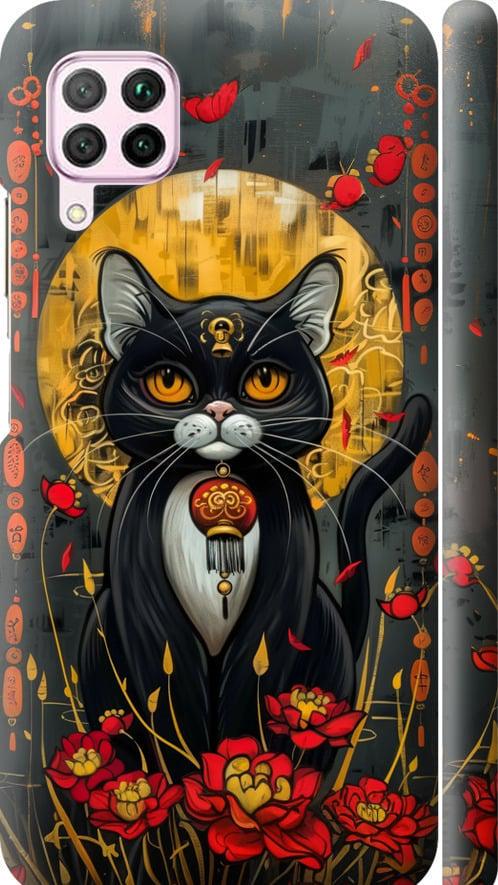 Чехол на Huawei Nova 6SE China Cat (6134m-1823-42517)