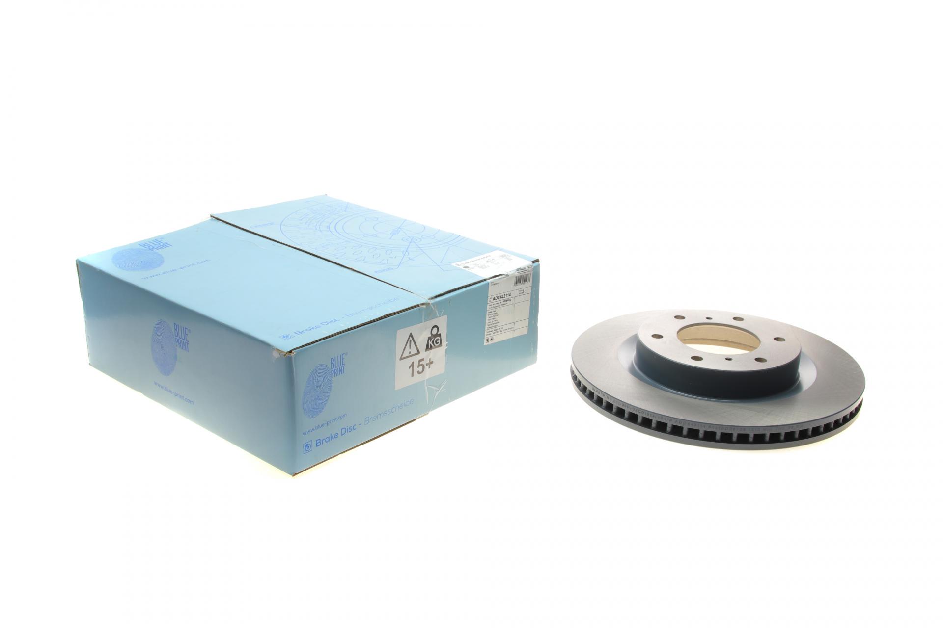 Диск тормозной передний BLUE PRINT для Mitsubishi Pajero/Montero 06-332x28 мм (ADC443114)