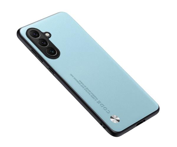 Кожаный чехол - накладка CODE Tactile Experience для Samsung Galaxy A56 5G Мятний