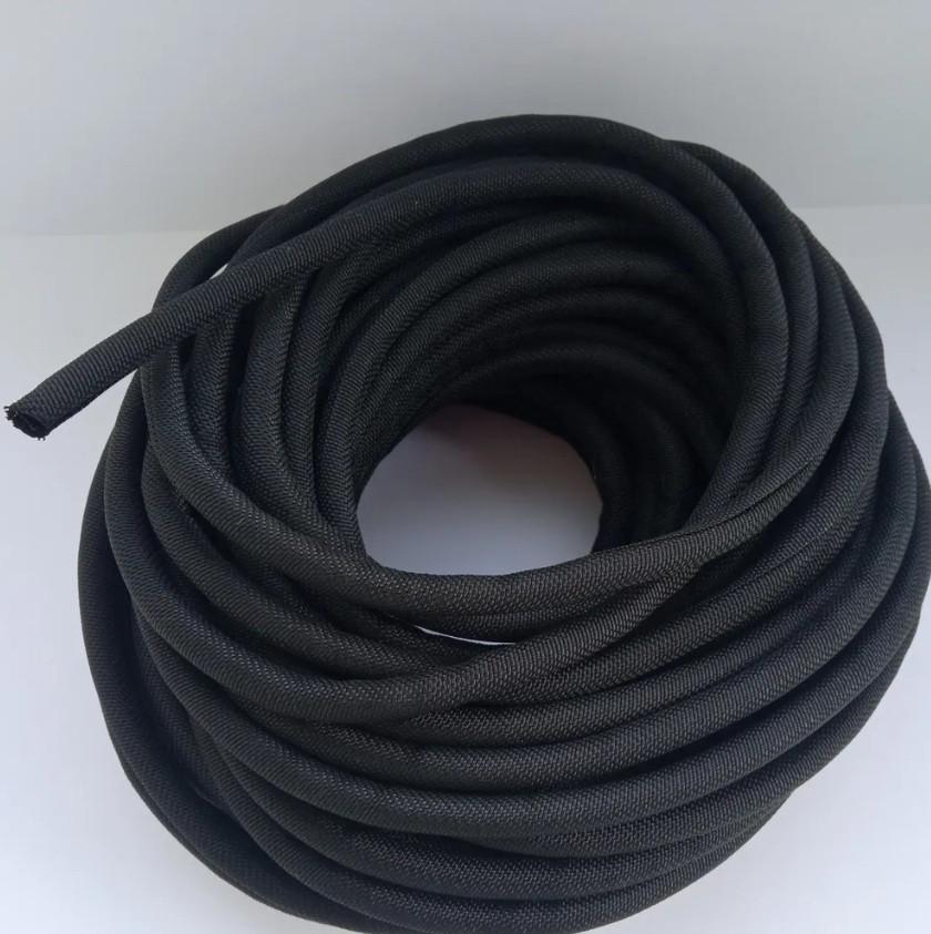 Кабельне обплетення самозакручуване еластичне D 12,7 мм 10 м Чорний (000049886) - фото 2 Кабельне обплетення самозакручуване еластичне D 12,7 мм 10 м Чорний (000049886) - фото 2