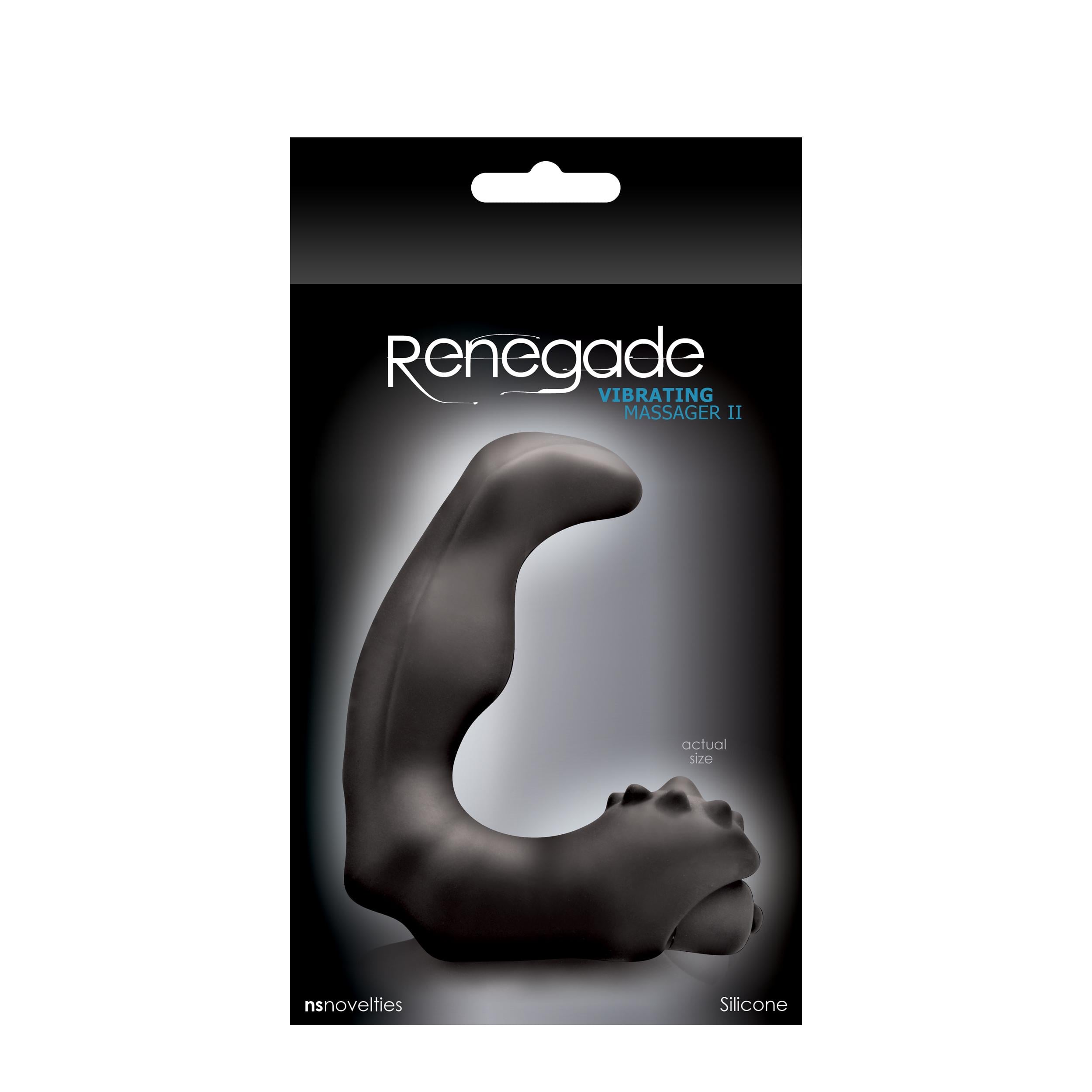 Массажер простаты с вибрацией NS Novelties Renegade Vibrating Massager Ii Черный (T280010)