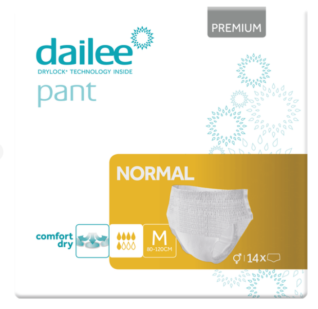 Подгузники-трусики для взрослых Dailee premium М 14 шт. (32157464)