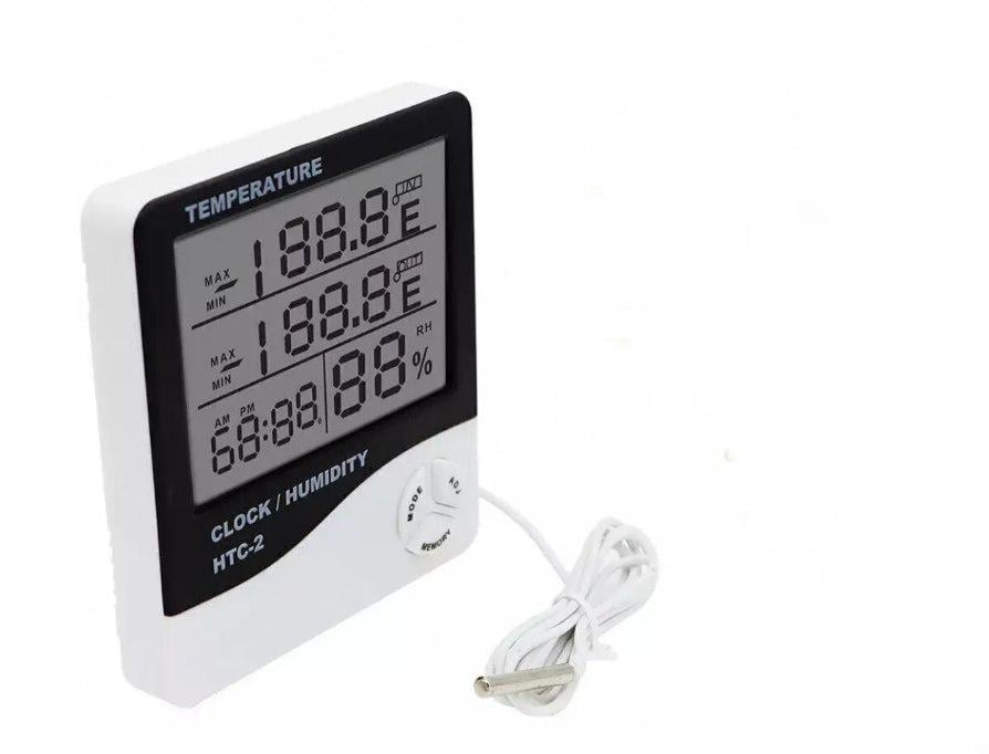 Термометр-гигрометр цифровой для детской комнаты 4в1 (142854)