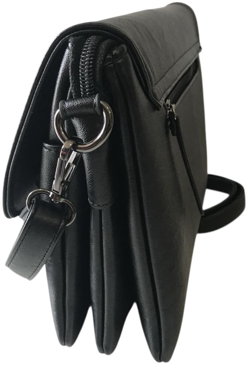Сумка-клатч жіноча через плече Pretty Woman Чорний (2880) - фото 3 Сумка-клатч жіноча через плече Pretty Woman Чорний (2880) - фото 3