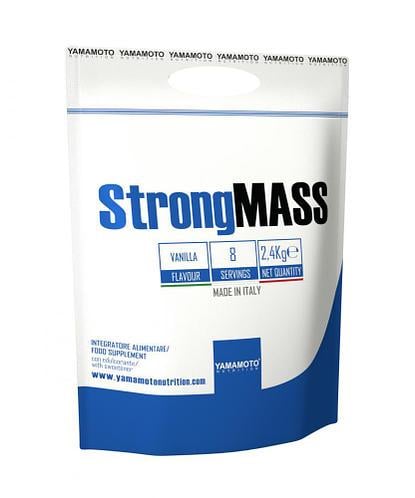 Гейнер Yamamoto Nutrition Strong MASS 2400 г 8 порций Vanilla