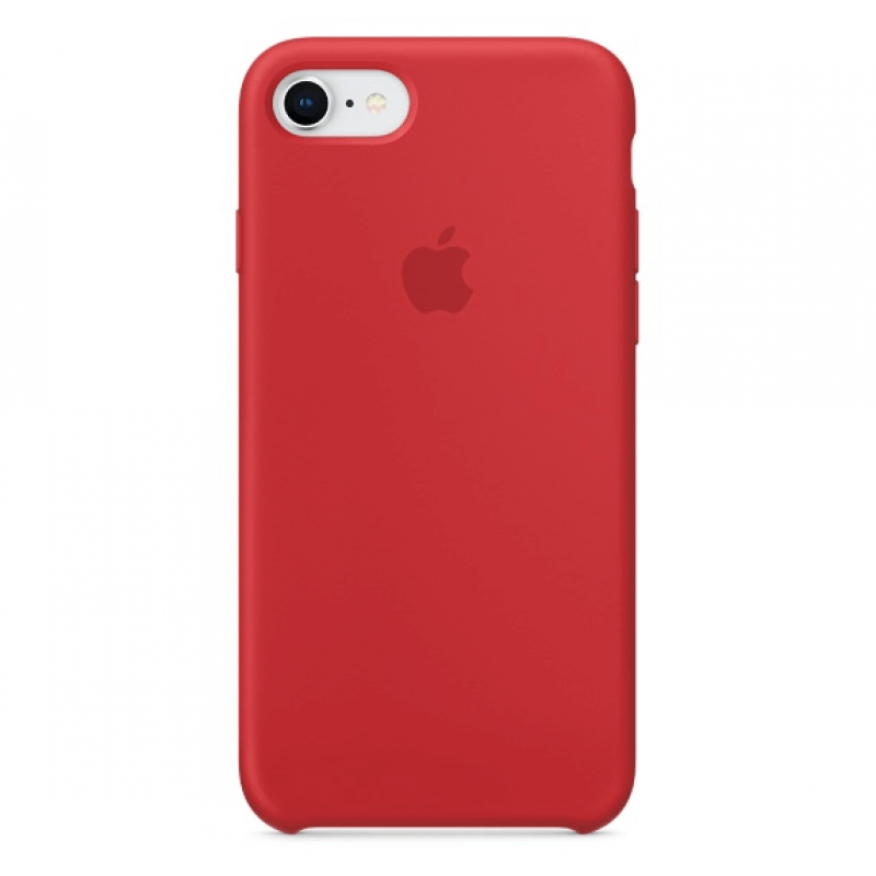 Чехол GoVern Silicone Case для Apple iPhone 7/8/SE 2020 Red