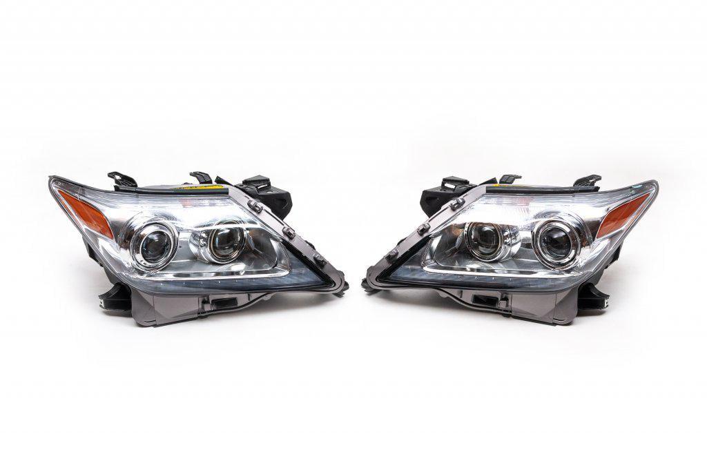 Фары передние Standart с LED модулем для Lexus LX570/450d 2012-2016 г. 2 шт. (90346)