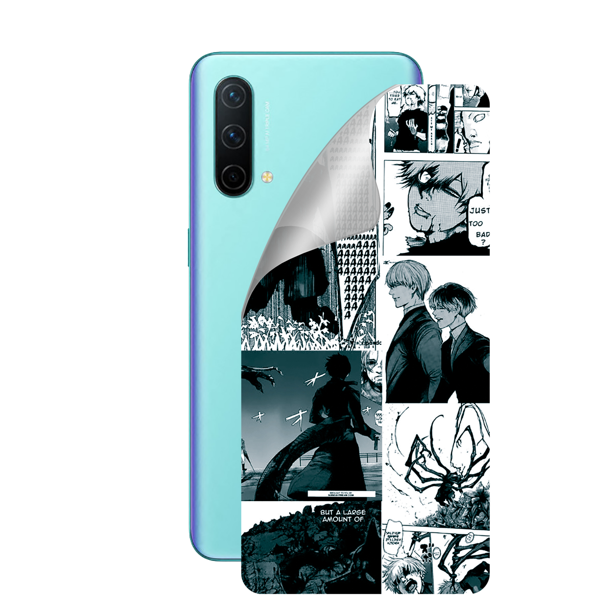 Полиуретановая пленка для OnePlus Nord CE серии Print Armor