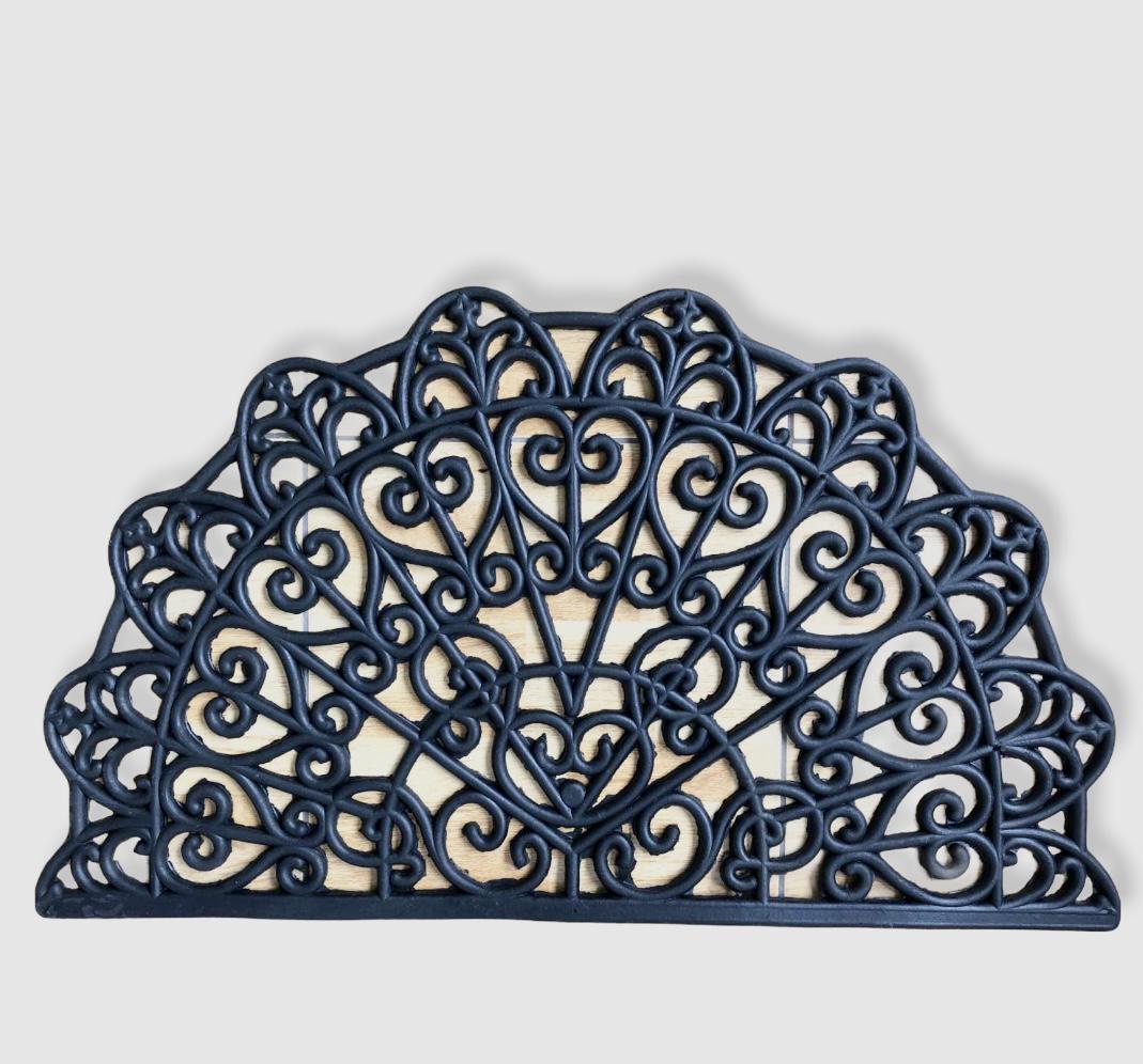 Килимок на поріг Ніцца гумовий ажурний 450х750 мм - фото 4 Килимок на поріг Ніцца гумовий ажурний 450х750 мм - фото 4