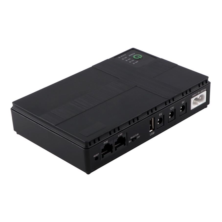 Источник бесперебойного питания UPS DC1018P USB/DC/5V/9V/12V 10400mAh Черный (2935245484)
