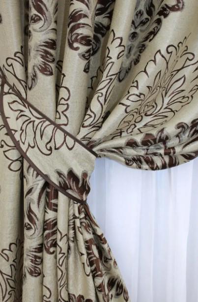 Комплект штор Корона блекаут/софт 1,5х2,75 м 2 шт. Бежевый (1274ш) - фото 2