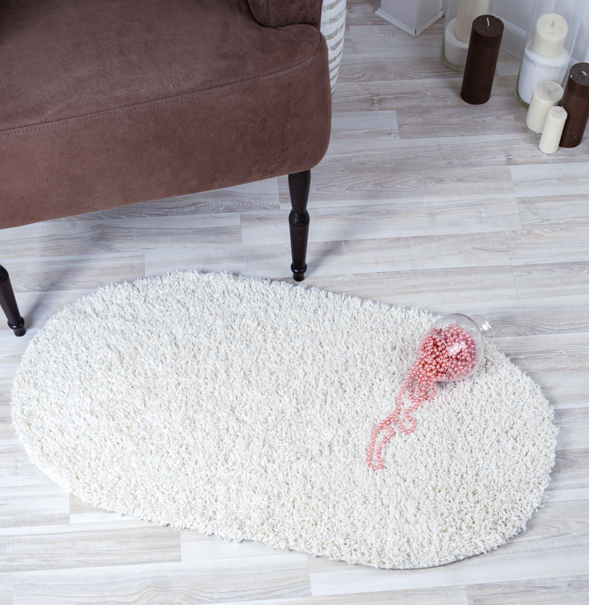 Килимок Loca 6365 50х80 см White/Cream