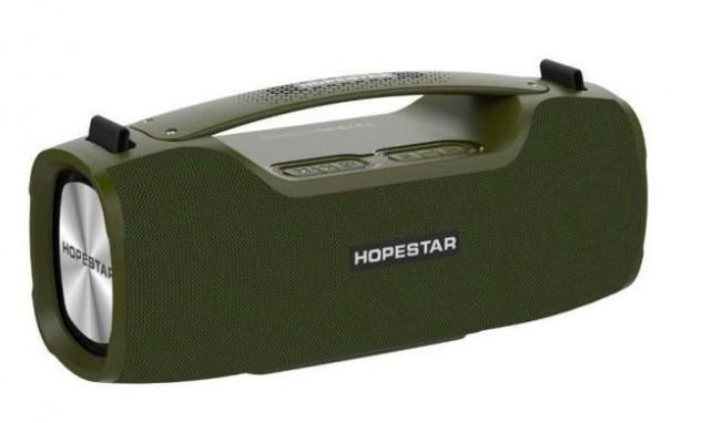 Портативная колонка Bluetooth HOPESTAR A6 PRO микрофон Equalizer Green