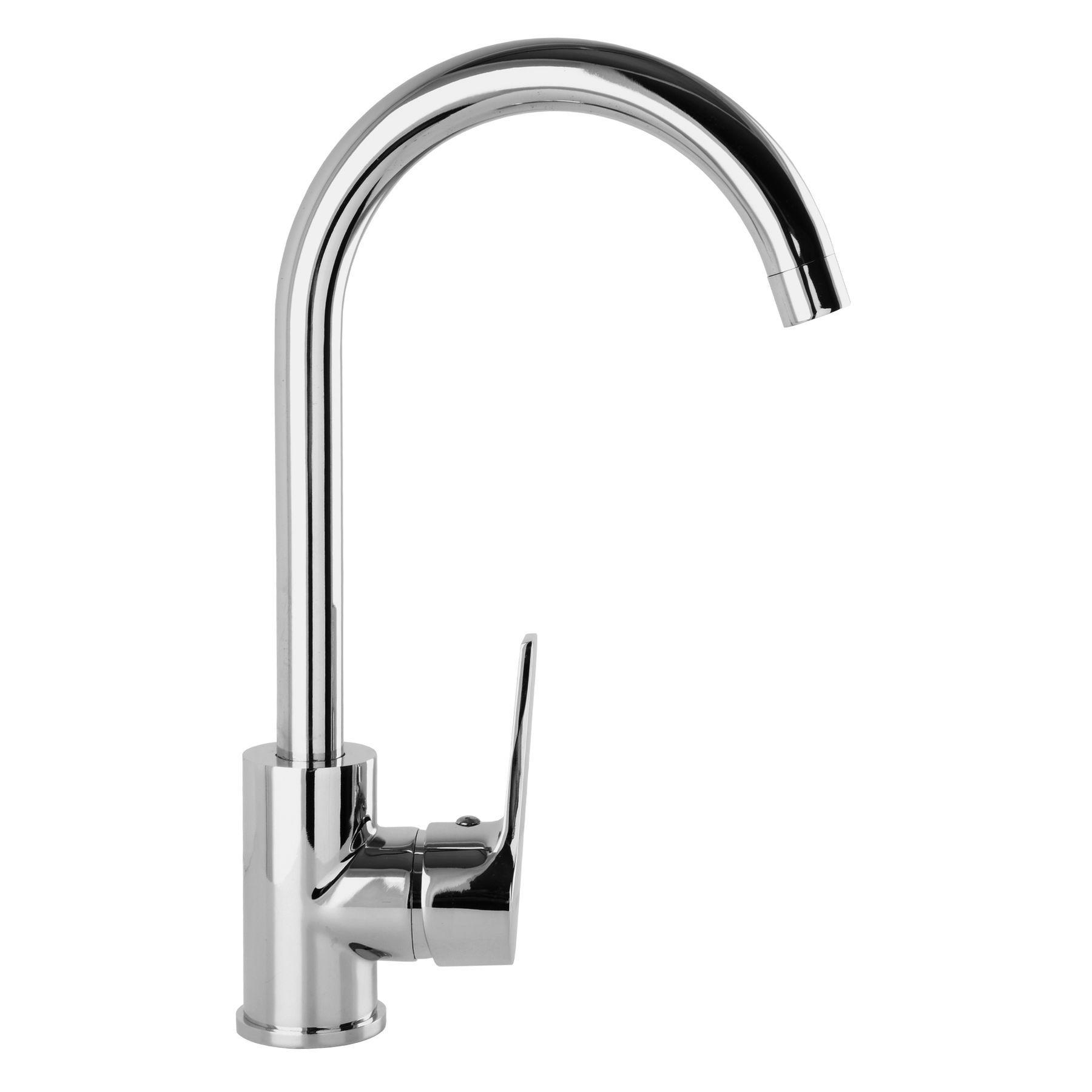 Cмеситель для кухни DOMINO BLITZ DBC-203 L 000010892 однорычажный Хром (108200)