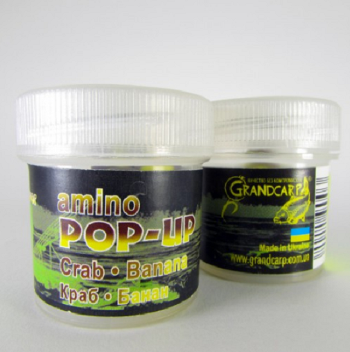 Бойлы плавающие Grandcarp 10 мм Краб Банан (PUP119)