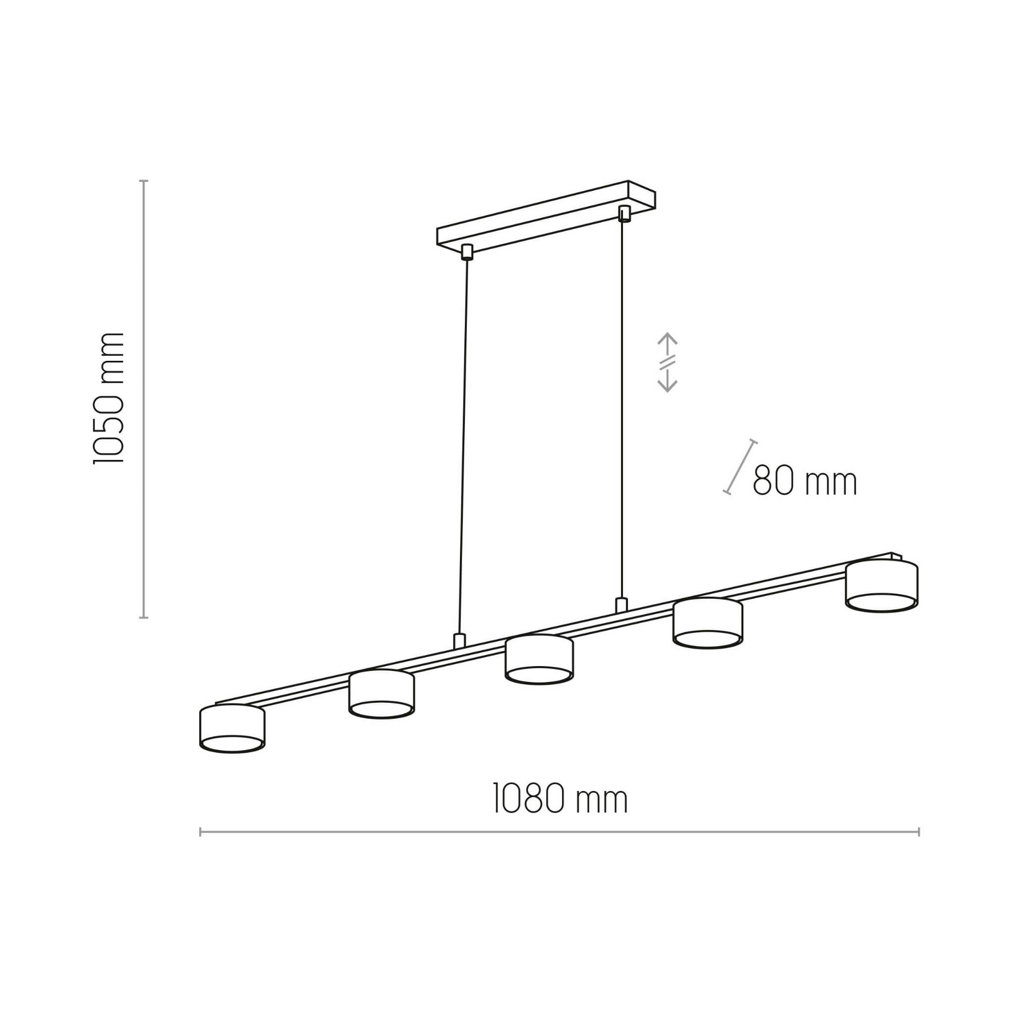 Люстра TK Lighting 6092 Dallas - фото 3