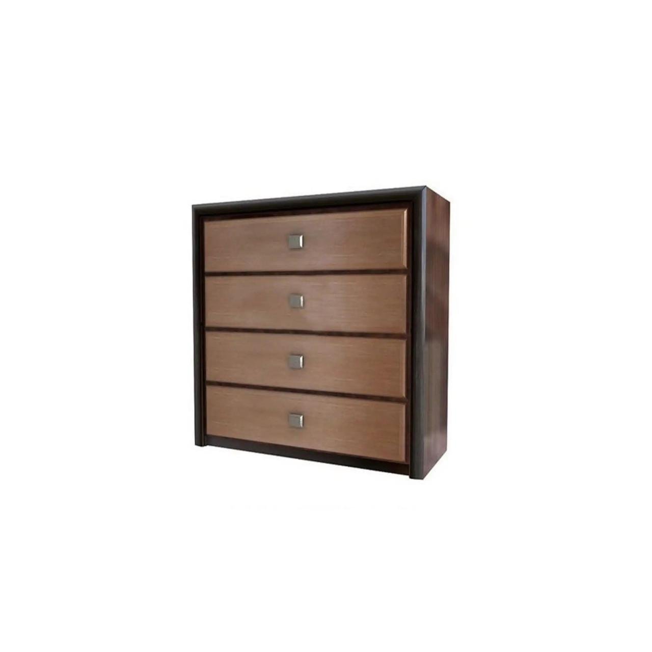 Комод в спальню Гербор Коэн МДФ KOM4S Венге магия/Штрокс темный (GRB-1133)