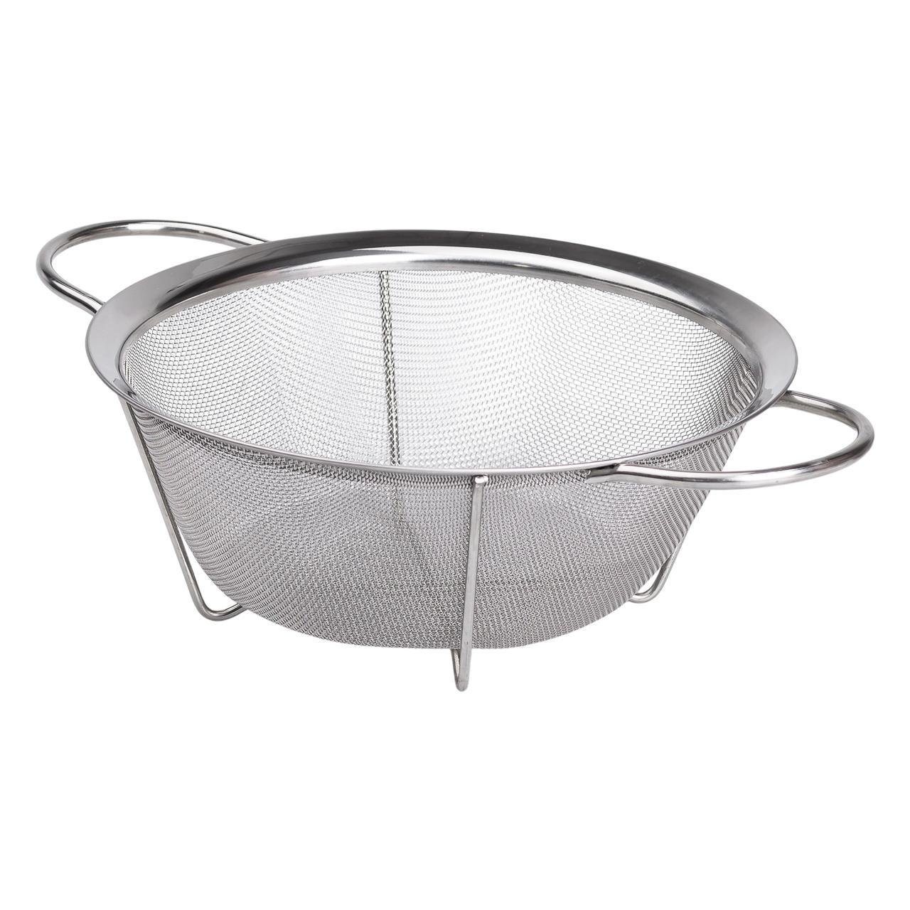 Дуршлаг с двумя ручками 25 см (HP-19-2-25) - фото 2 Дуршлаг с двумя ручками 25 см (HP-19-2-25) - фото 2