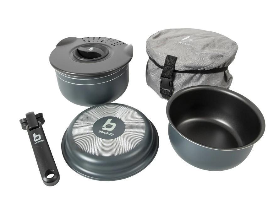 Набір посуду Bo-Camp Trekking 5 Pieces Anthracite (DAS302118)