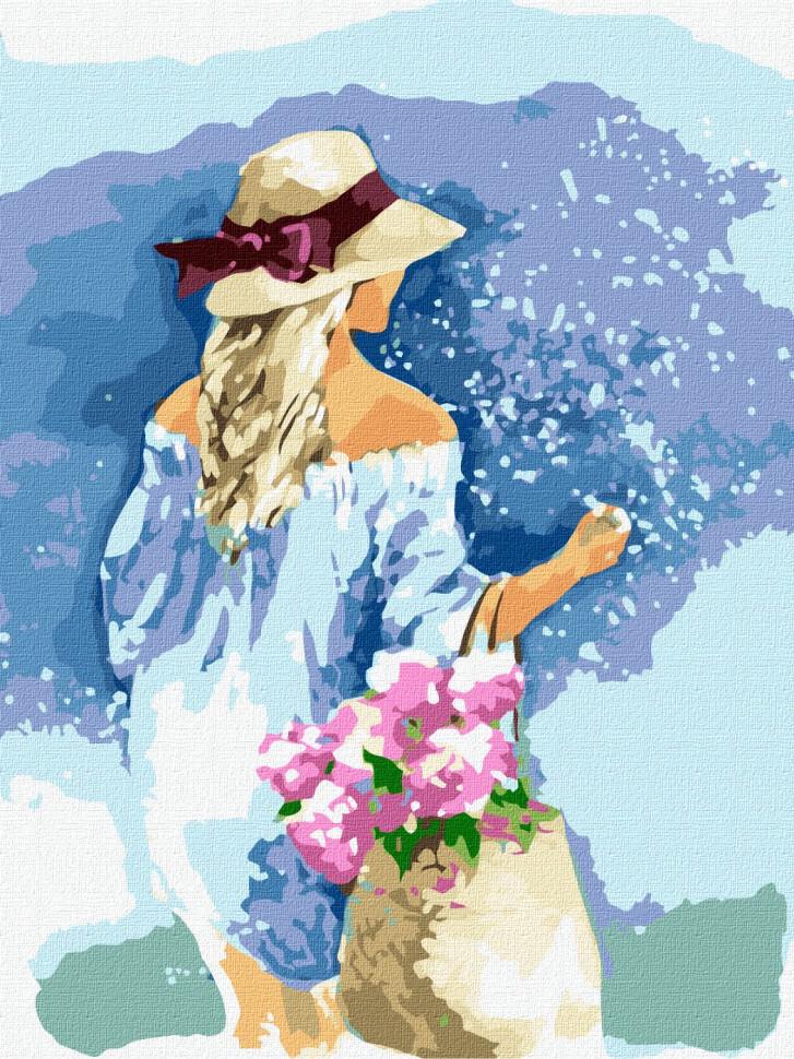 Картина по номерам Ідейка Летняя прогулка 30х40 см (KHO4804)