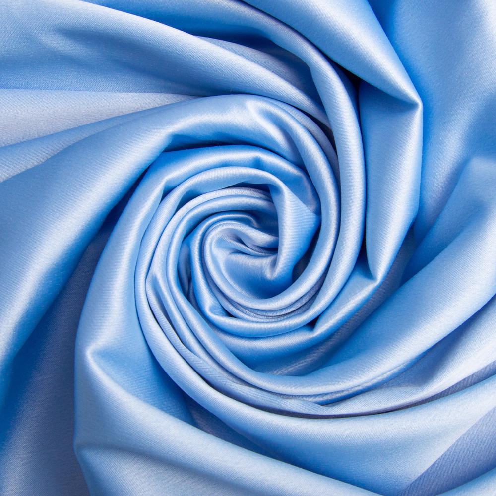 Тканина плательна Atlas Lux Небесно-блакитний (24843)