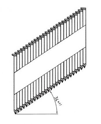 Гвозди для нейлера рифленые 75 мм 3000 шт. - фото 3 Гвозди для нейлера рифленые 75 мм 3000 шт. - фото 3