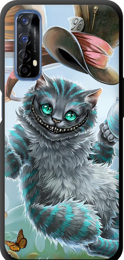 Чехол на Realme 7 Чеширский кот 2 (3993b-2081-42517) Чехол на Realme 7 Чеширский кот 2 (3993b-2081-42517)