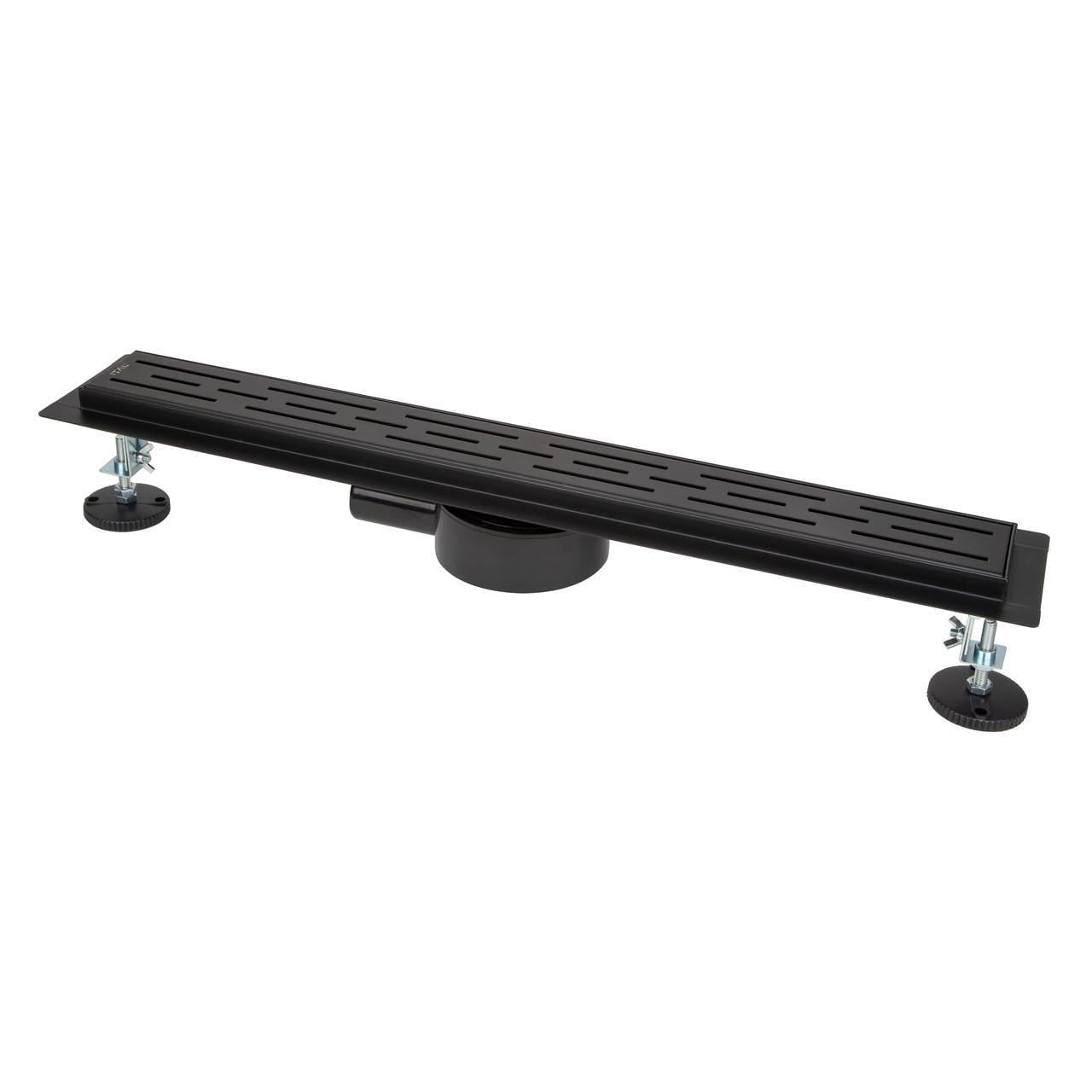 Трап душовий ITAL IT03-FT01/500B поворотний 500 мм нержавіюча сталь Чорний (2193388101)