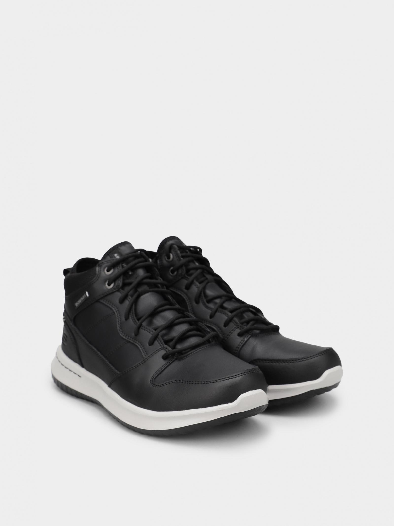 Черевики Skechers Delson Selecto р. 42 Чорний (SPU65801 BLK 42) - фото 1