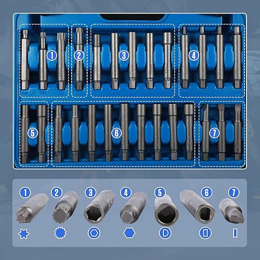 Набір для зняття та встановлення амортизаторів (J00070) - фото 4 Набір для зняття та встановлення амортизаторів (J00070) - фото 4