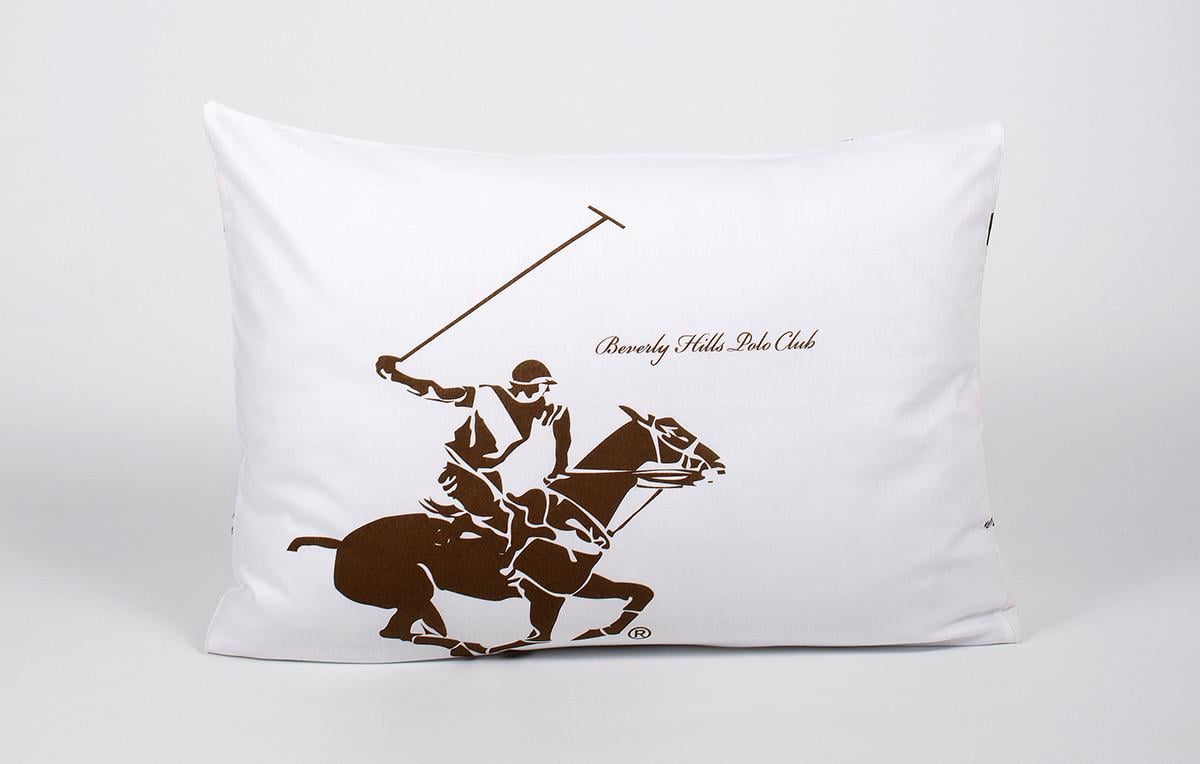 Наволочки Beverly Hills Polo Club BHPC 004 50х70 2 шт. Brown (2000022202503)