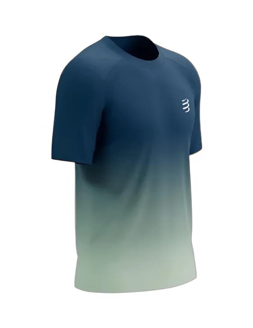 Футболка мужская Compressport Performance SS Tshirt S Poseidon/Ice Flow (ATSM4925102S)