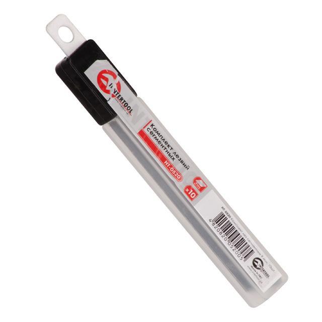 Комплект лез сегментних Intertool HT-0520 9 мм 10 шт. (128836) - фото 6 Комплект лез сегментних Intertool HT-0520 9 мм 10 шт. (128836) - фото 6