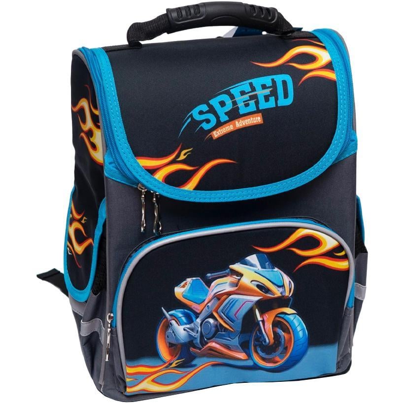 Ранец-короб ортопедический Space Мото 34х26х15 см (989097) Ранец-короб ортопедический Space Мото 34х26х15 см (989097)