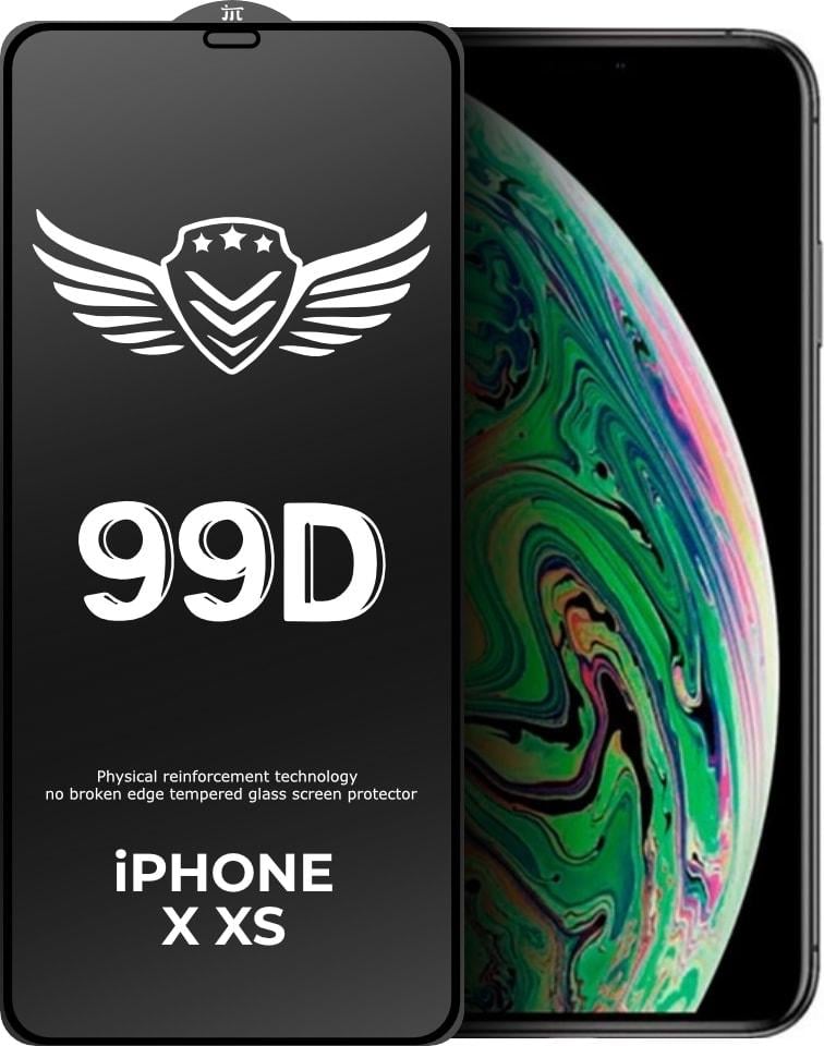Стекло защитное FlyGuard iPhone X/XS Full Glue (31242)