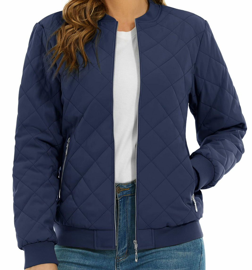 Куртка женская демисезонная L Синий (33393664)