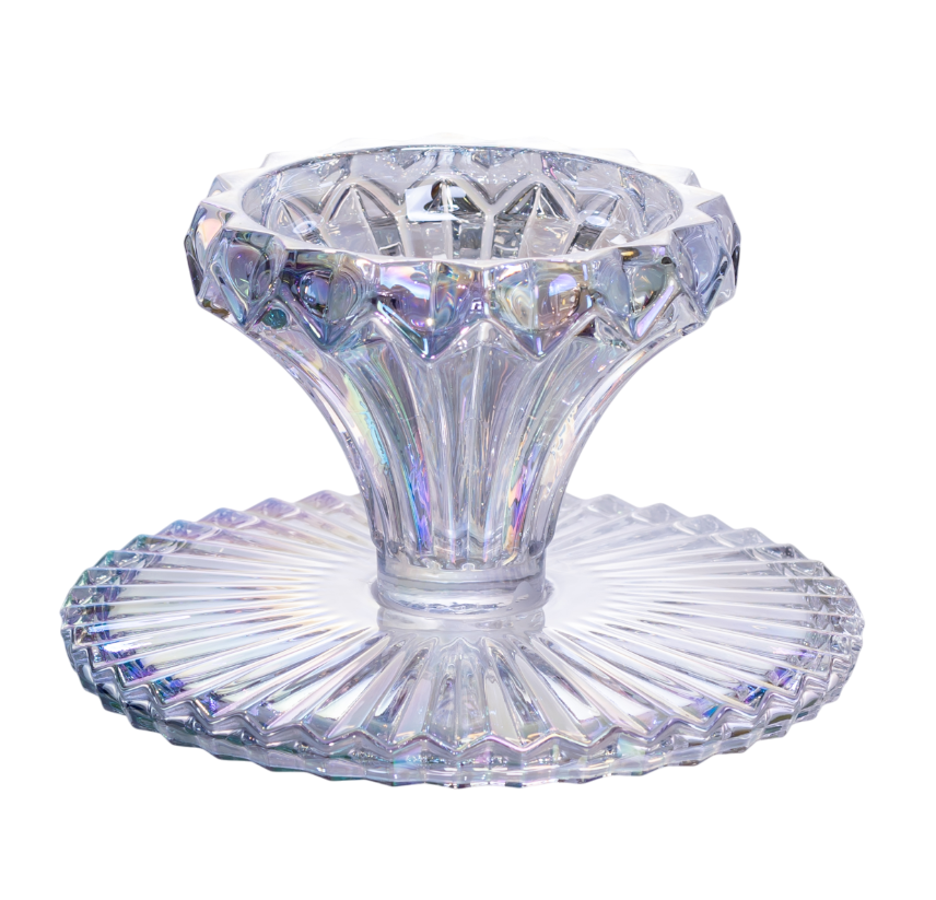 Тортовница на ножке из толстого стекла 19 см круглая Прозрачный (HP-19-148S) - фото 3 Тортовница на ножке из толстого стекла 19 см круглая Прозрачный (HP-19-148S) - фото 3