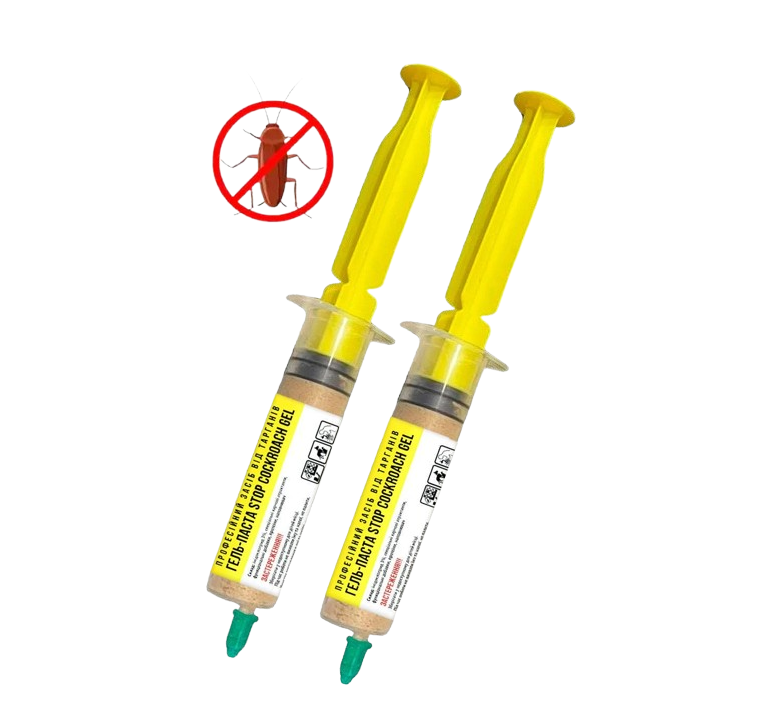 Гель-паста для знищення тарганів ТАРГАНІТ Cockroach gel 20 мл 2 шт. (446761004)