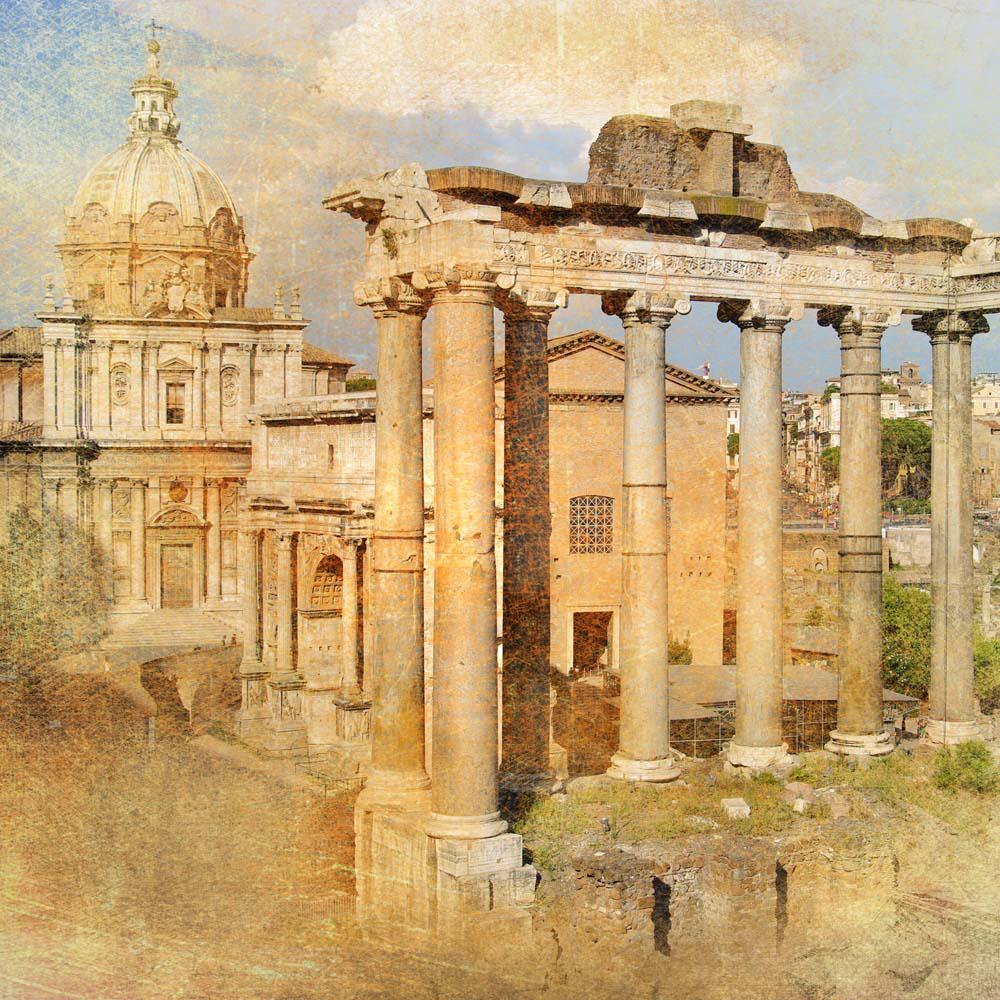 Фотообои Artside Руины Римского Форума (79440667)