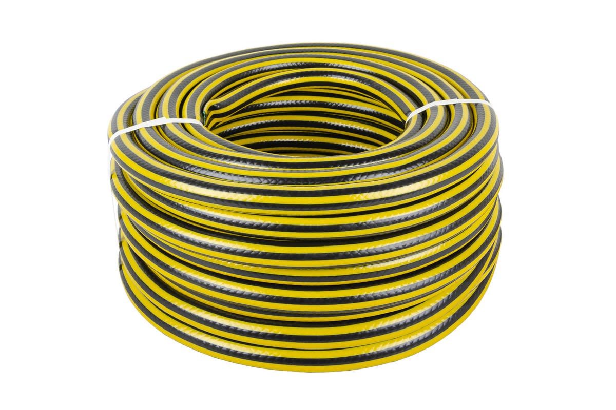 Шланг садовый для полива MasterTool PCHELKA 3/4" 30 м Черно-желтый (92-1068)