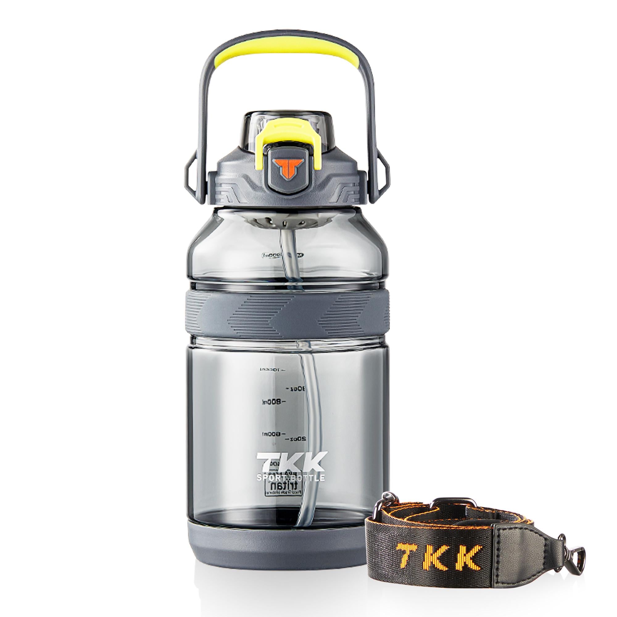 Пляшка для води TKK 1026 Tritan 1600 мл Grey (32620528)